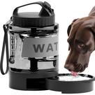 Garrafa de água para cães PETDOTT 2,3 L com taça removível