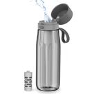 Garrafa de água PHILIPS GoZero Everyday Filter 650ml cinza Garrafa de água PHILIPS GoZero Everyday Filter 650ml cinza