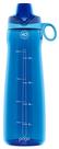 Garrafa de água Pogo de plástico sem BPA de 1,2 L com tampa azul