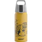 Garrafa de Água Sigg WMB One Brave Tiger Amarela à Prova de Vazamentos