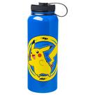 Garrafa de Água Silver Buffalo Pikachu em Aço Inoxidável 1240 ml