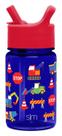 Garrafa de água Simple Modern Kids Summit 350 ml Tritan sem BPA