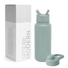 Garrafa de água Simple Modern Summit 946ml isolada a vácuo