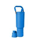 Garrafa de Água Simple Modern Trek Pivot 1,2L com Alça - Azul