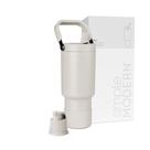 Garrafa de Água Simple Modern Trek Pivot 900ml - Cor Almond Birch Garrafa de Água Simple Modern Trek Pivot 900ml - Cor Almond Birch