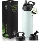 Garrafa de água SIPX 740 ml em aço inoxidável com tripla isolação