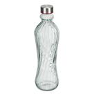 Garrafa De Agua Squeeze Vidro Suco Água Portátil 1l H2o Transparente