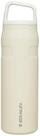 Garrafa de água Stanley IceFlow Cap and Carry 710 ml Cream Glimmer