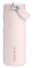 Garrafa de água Stanley IceFlow Flip Straw 2.0 473 ml de quartzo rosa
