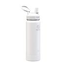 Garrafa de água Takeya Actives isolada a vácuo 700 mL com tampa de palha