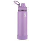 Garrafa de água Takeya Actives isolada a vácuo 700mL lilás
