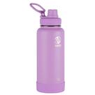 Garrafa de água Takeya Actives isolada a vácuo 950ml lilás Garrafa de água Takeya Actives isolada a vácuo 950ml lilás