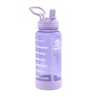 Garrafa de Água Takeya Tritan Motivacional 950ml com Tampa e Palha