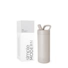 Garrafa de Água Térmica Infantil 480ml - Cores Amêndoa e Bétula
