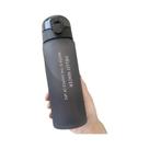 Garrafa de Água Transparente Fosca 780ml - Ideal para Esportes e Escola