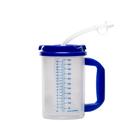 Garrafa de água Vakly Hospital Carafe isolada 500mL com canudo