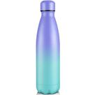 Garrafa de água Volhoply Isolated 750mL em aço inoxidável roxo azul Garrafa de água Volhoply Isolated 750mL em aço inoxidável roxo azul