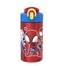 Garrafa de Água Zak Designs Marvel Spider-Man - 450ml em Aço Inoxidável