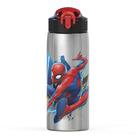 Garrafa de água Zak Designs Marvel Spider-Man 800 ml em aço inoxidável