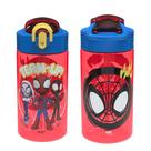 Garrafa de água Zak Designs Marvel Spider-Man Kids 470 ml, pacote com 2