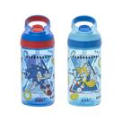 Garrafa de água Zak Designs Sonic the Hedgehog 473 ml, pacote com 2
