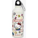 Garrafa de aluminio 500ml c/mosquetao hello kitty