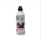 Garrafa de aluminio 500ml c/mosquetao stitch namorados