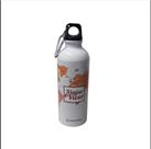 Garrafa de aluminio 500ml c/mosquetao viagem