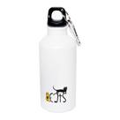Garrafa De Alumínio Com Mosquetão 400 ml Cats Biggdesign