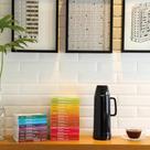 Garrafa de café Térmica 1litro Mor Rosca Preta