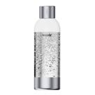 Garrafa de carbonatação Mysoda Premium 1L Silver Inoxidável