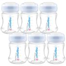Garrafa de coleta de armazenamento de leite Maymom Wide-Mouth 140 mL 6 unidades