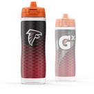 Garrafa de compressão Gatorade Gx NFL 900mL antiderrapante com hidratação