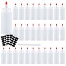 Garrafa de compressão Shekure 120mL de plástico premium de qualidade alimentar x30