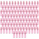 Garrafa de espuma Lil Ray 100 unidades de rosa vermelha transparente com bomba de 50 mL