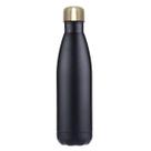 Garrafa de Inox 750ml Preta Água Academia Esportes Hidratar
