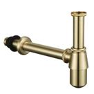 Garrafa de lavatório P-Trap GORDEE Bathroom Brushed Gold