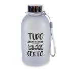 Garrafa de Plástico 600ml Fosco Frase Garrafa de Plástico 600ml Fosco Frase