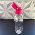 Garrafa de plástico de água transparente rosa azul 350ml garrafinha plástica plastico água criança mini viagem Garrafa de plástico de água transparente rosa azul 350ml garrafinha plástica plastico água criança mini viagem