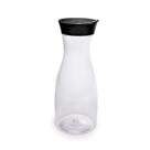 Garrafa de Suco Água New York 1L Preto de Plástico Plasútil