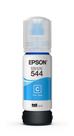 Garrafa de tinta Epson EcoTank T544 Cyan 65mL Original Garrafa de tinta Epson EcoTank T544 Cyan 65mL Original