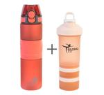 Garrafa de Tritan 750ml + Coqueteleira Shaker 600ml