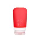 Garrafa de viagem humangear GoToob+ (média) 74 mL Silicone Vermelho