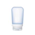 Garrafa de viagem humangear GoToob+ Medium 74 ml Silicone Azul