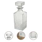 Garrafa de Vidro Licoreira de Whisky Licor Retro Super Luxo Premium Garrafa de Vidro Licoreira de Whisky Licor Retro Super Luxo Premium