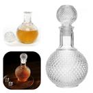 Garrafa de Wisk e Licor 1 Litro em Vidro Beliz Lyor Classico Luxo Bandeja, Cristaleira Bebidas