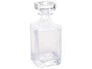 Garrafa Decanter 750ml para whisky de cristal Wolff - 27774