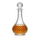 Garrafa Decanter De Vidro Licor Whisky Tampa Licoteira Vinho Decorativo 900ml