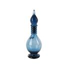 Garrafa Decorativa Aladino de Vidro Azul 40cm WG0076 BTC
