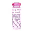 Garrafa Diamante 600 ml - Amo Muito - Ludi